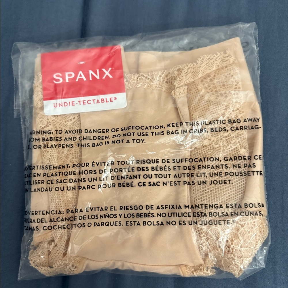 SPANX Soft Nude Lace Briefs